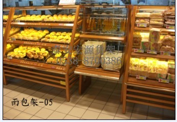 山东泰安面包架供应商 打造商超高效陈列的木质货架解决方案